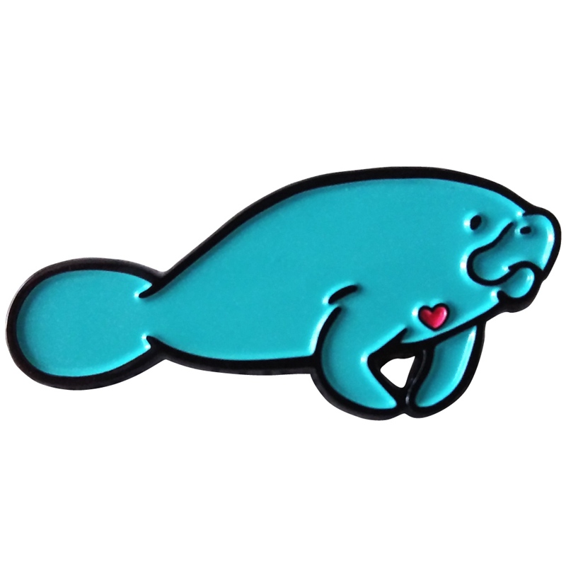 manatee lapel pins