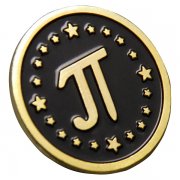 Math Pi Lapel Pins