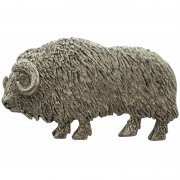 Musk Ox Lapel Pin