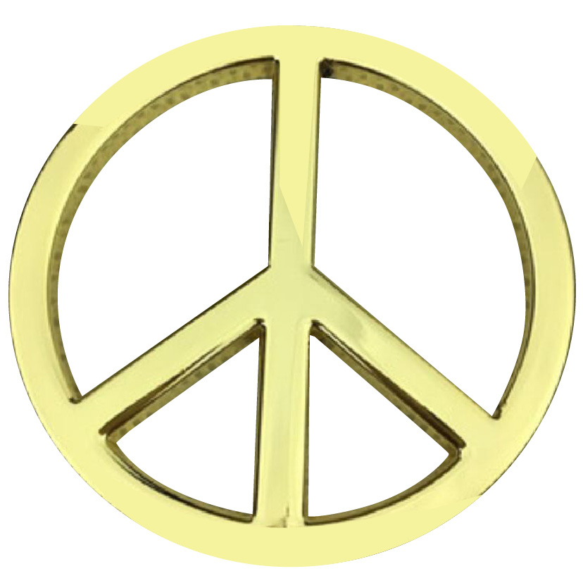 peace sign lapel pins