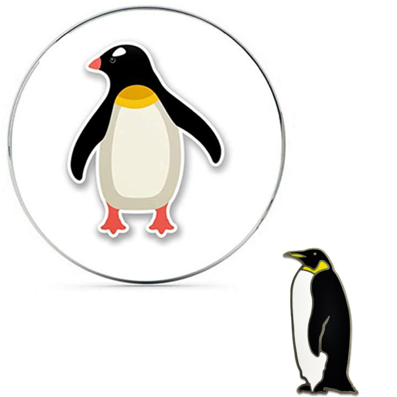 penguin lapel pins