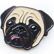 Pug Lapel Pins