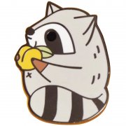 Raccoon Enamel Pins