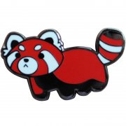 Red Panda Enamel Pins