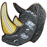 Rhinoceros Lapel Pins