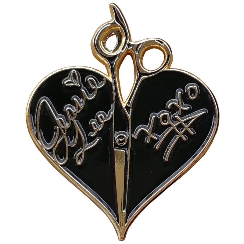 scissor lapel pins