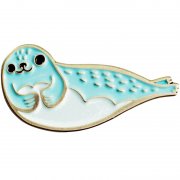 Seal Enamel Lapel Pins