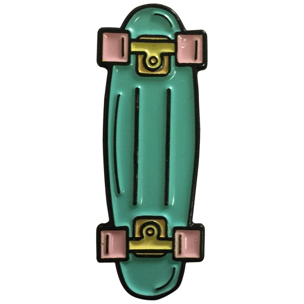 skateboard lapel pins