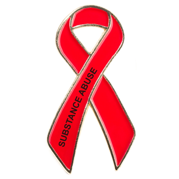 substance abuse awareness pins