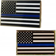 Thin Blue Line Lapel Pins