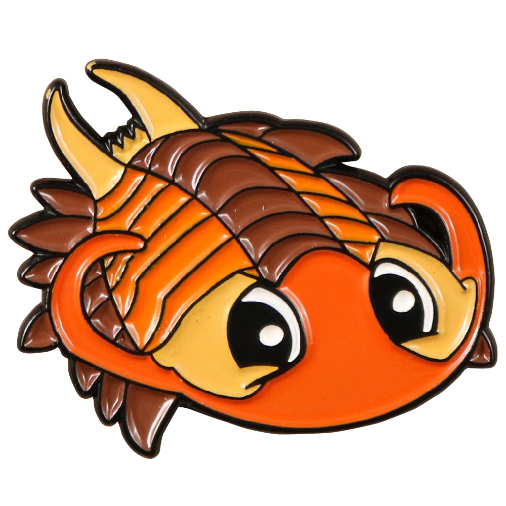 trilobite lapel pin